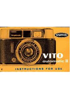 Voigtlander Vito Automatic manual. Camera Instructions.